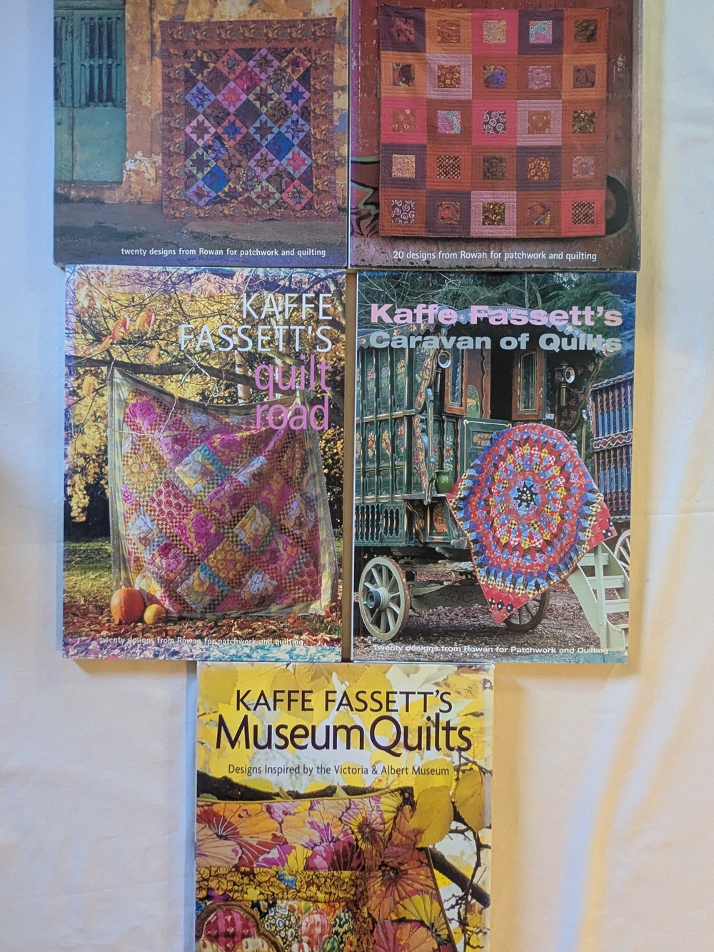 Kaffe Fassett Quilt Books - Lot Of 5